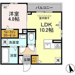 矢田駅 徒歩2分 2階の物件間取画像